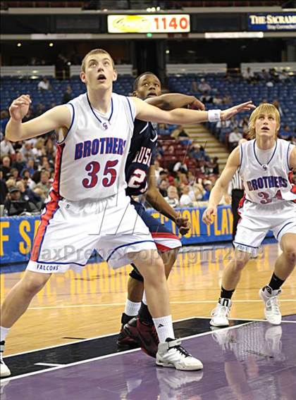 Thumbnail 2 in Christian Brothers vs. Modesto Christian (CIF SJS D4 Final) photogallery.