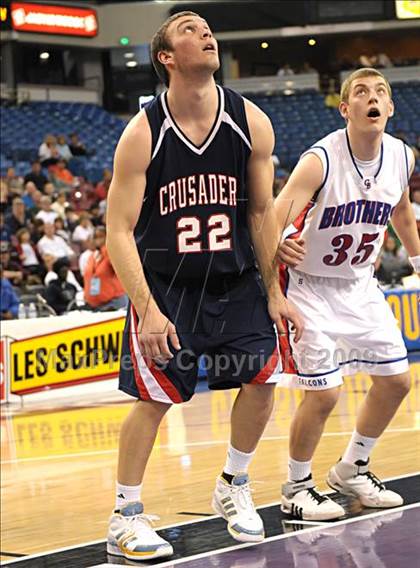 Thumbnail 2 in Christian Brothers vs. Modesto Christian (CIF SJS D4 Final) photogallery.