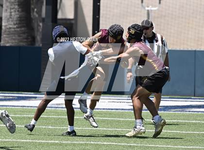 Thumbnail 3 in St. John Bosco vs. Simi Valley (Brave 8 Invitational) photogallery.