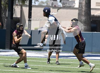 Thumbnail 1 in St. John Bosco vs. Simi Valley (Brave 8 Invitational) photogallery.