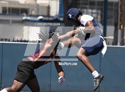 Thumbnail 1 in St. John Bosco vs. Simi Valley (Brave 8 Invitational) photogallery.