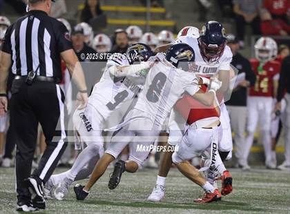 Thumbnail 3 in Steele Canyon vs. Santa Fe Christian (CIF SDS Division 2 Final) photogallery.