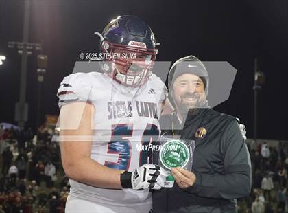 Thumbnail 3 in Steele Canyon vs. Santa Fe Christian (CIF SDS Division 2 Final) photogallery.