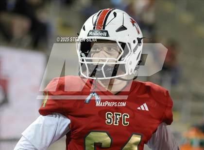 Thumbnail 3 in Steele Canyon vs. Santa Fe Christian (CIF SDS Division 2 Final) photogallery.