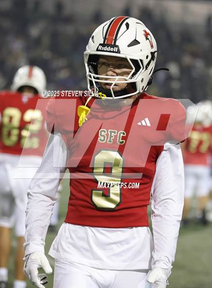 Thumbnail 3 in Steele Canyon vs. Santa Fe Christian (CIF SDS Division 2 Final) photogallery.
