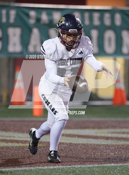 Thumbnail 2 in Steele Canyon vs. Santa Fe Christian (CIF SDS Division 2 Final) photogallery.