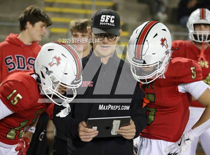 Thumbnail 3 in Steele Canyon vs. Santa Fe Christian (CIF SDS Division 2 Final) photogallery.