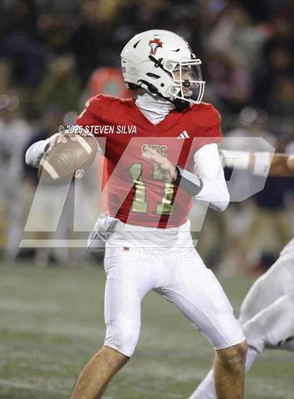 Thumbnail 3 in Steele Canyon vs. Santa Fe Christian (CIF SDS Division 2 Final) photogallery.