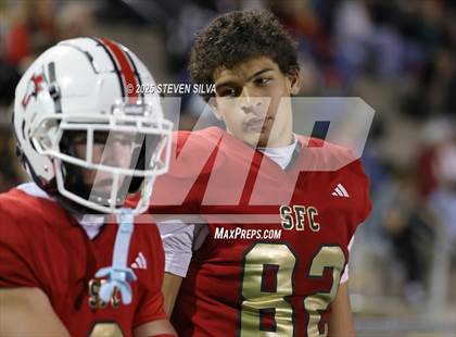 Thumbnail 3 in Steele Canyon vs. Santa Fe Christian (CIF SDS Division 2 Final) photogallery.