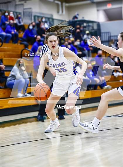 Thumbnail 3 in Noblesville vs Carmel (IHSAA 4A Sectional Championship) photogallery.