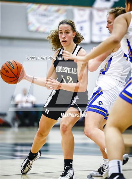 Thumbnail 3 in Noblesville vs Carmel (IHSAA 4A Sectional Championship) photogallery.