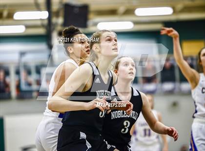 Thumbnail 2 in Noblesville vs Carmel (IHSAA 4A Sectional Championship) photogallery.
