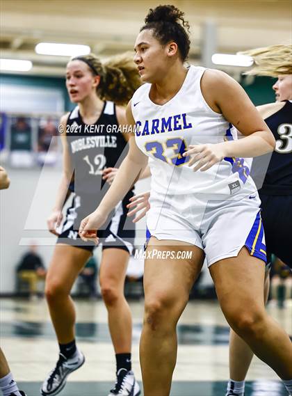 Thumbnail 2 in Noblesville vs Carmel (IHSAA 4A Sectional Championship) photogallery.