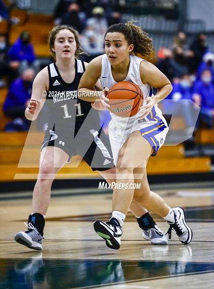 Thumbnail 3 in Noblesville vs Carmel (IHSAA 4A Sectional Championship) photogallery.