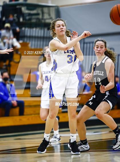 Thumbnail 1 in Noblesville vs Carmel (IHSAA 4A Sectional Championship) photogallery.