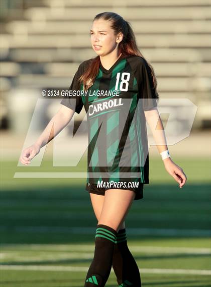 Thumbnail 2 in Crowley vs Southlake Carroll (UIL 6A Soccer Bi-District) photogallery.