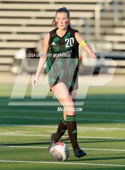 Thumbnail 2 in Crowley vs Southlake Carroll (UIL 6A Soccer Bi-District) photogallery.