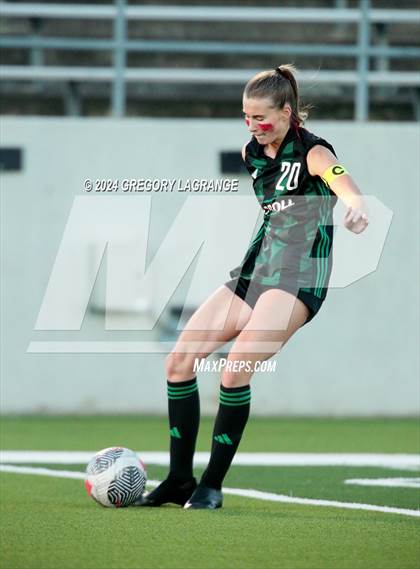 Thumbnail 3 in Crowley vs Southlake Carroll (UIL 6A Soccer Bi-District) photogallery.