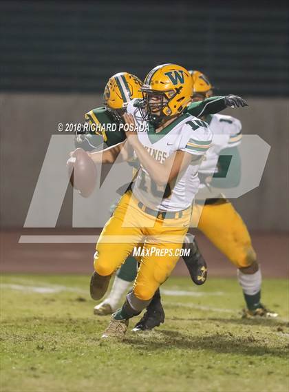 Thumbnail 2 in Kingsburg vs. West (CIF CS D3 Quarterfinal) photogallery.