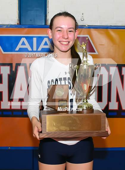 Thumbnail 2 in Scottsdale Christian Academy vs. Veritas Prep (AIA 2A Final Intros & Awards Photos) photogallery.