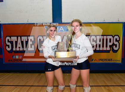 Thumbnail 3 in Scottsdale Christian Academy vs. Veritas Prep (AIA 2A Final Intros & Awards Photos) photogallery.