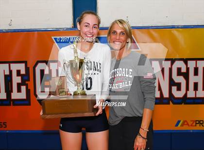 Thumbnail 3 in Scottsdale Christian Academy vs. Veritas Prep (AIA 2A Final Intros & Awards Photos) photogallery.