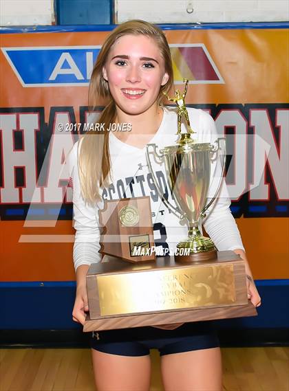 Thumbnail 3 in Scottsdale Christian Academy vs. Veritas Prep (AIA 2A Final Intros & Awards Photos) photogallery.