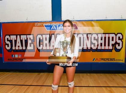 Thumbnail 1 in Scottsdale Christian Academy vs. Veritas Prep (AIA 2A Final Intros & Awards Photos) photogallery.