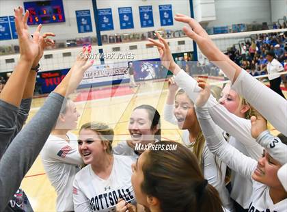 Thumbnail 1 in Scottsdale Christian Academy vs. Veritas Prep (AIA 2A Final Intros & Awards Photos) photogallery.