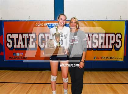 Thumbnail 2 in Scottsdale Christian Academy vs. Veritas Prep (AIA 2A Final Intros & Awards Photos) photogallery.