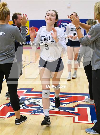 Thumbnail 2 in Scottsdale Christian Academy vs. Veritas Prep (AIA 2A Final Intros & Awards Photos) photogallery.