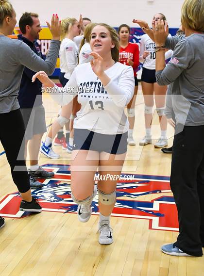 Thumbnail 3 in Scottsdale Christian Academy vs. Veritas Prep (AIA 2A Final Intros & Awards Photos) photogallery.
