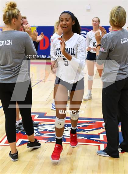 Thumbnail 3 in Scottsdale Christian Academy vs. Veritas Prep (AIA 2A Final Intros & Awards Photos) photogallery.