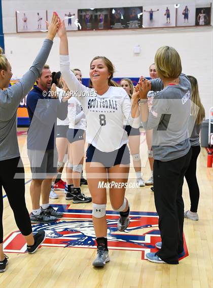 Thumbnail 2 in Scottsdale Christian Academy vs. Veritas Prep (AIA 2A Final Intros & Awards Photos) photogallery.