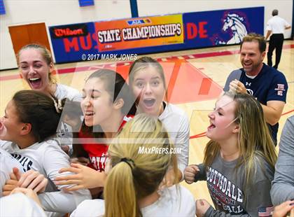 Thumbnail 1 in Scottsdale Christian Academy vs. Veritas Prep (AIA 2A Final Intros & Awards Photos) photogallery.