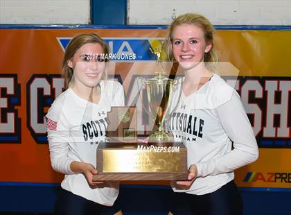 Thumbnail 1 in Scottsdale Christian Academy vs. Veritas Prep (AIA 2A Final Intros & Awards Photos) photogallery.