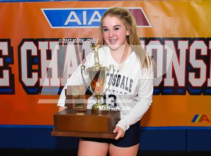 Thumbnail 3 in Scottsdale Christian Academy vs. Veritas Prep (AIA 2A Final Intros & Awards Photos) photogallery.