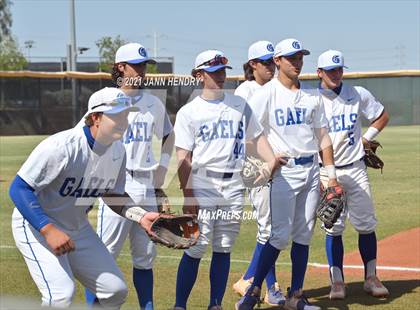 Thumbnail 1 in Faith Lutheran @ Bishop Gorman (5A Southern Region Tournament) photogallery.