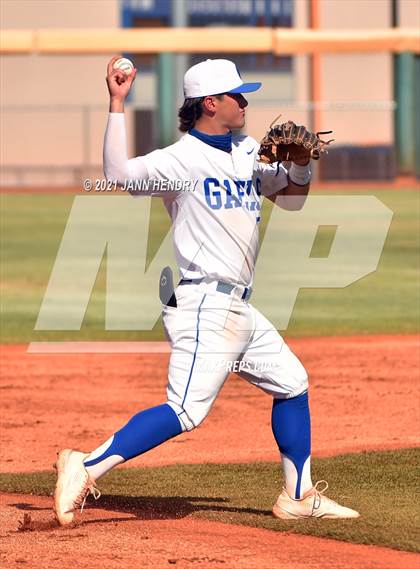 Thumbnail 3 in Faith Lutheran @ Bishop Gorman (5A Southern Region Tournament) photogallery.