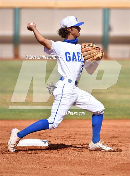 Thumbnail 2 in Faith Lutheran @ Bishop Gorman (5A Southern Region Tournament) photogallery.