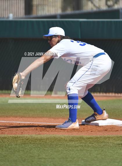 Thumbnail 1 in Faith Lutheran @ Bishop Gorman (5A Southern Region Tournament) photogallery.