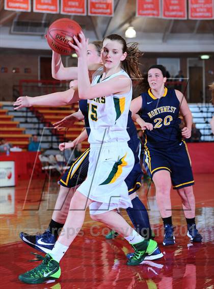 Thumbnail 2 in Wichita Northwest vs Shawnee Mission South (Mid America Classic 1st round) photogallery.