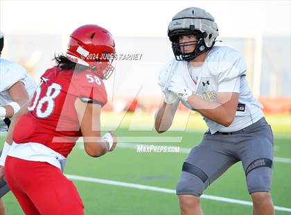 Thumbnail 3 in Arbor View vs Faith Lutheran (Scrimmage II) photogallery.