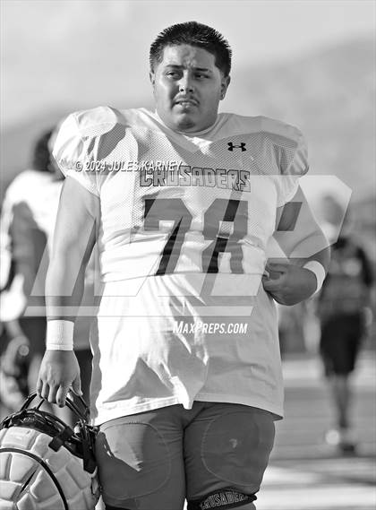 Thumbnail 3 in Arbor View vs Faith Lutheran (Scrimmage II) photogallery.