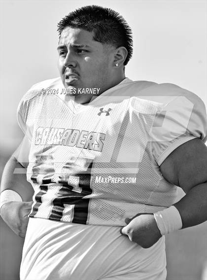 Thumbnail 2 in Arbor View vs Faith Lutheran (Scrimmage II) photogallery.