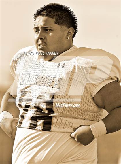 Thumbnail 3 in Arbor View vs Faith Lutheran (Scrimmage II) photogallery.