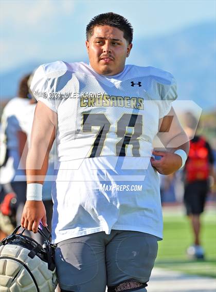 Thumbnail 1 in Arbor View vs Faith Lutheran (Scrimmage II) photogallery.