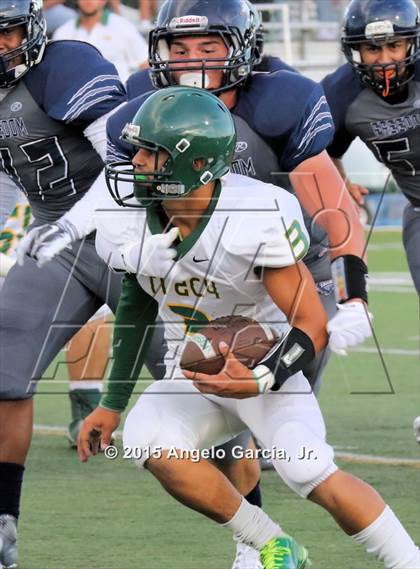 Thumbnail 1 in Tracy Bulldogs @ Freedom Falcons  photogallery.