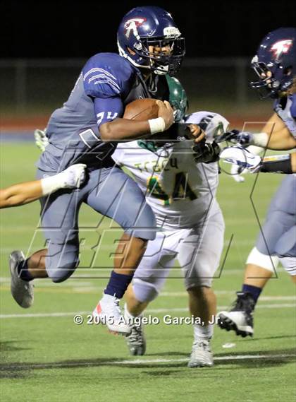 Thumbnail 3 in Tracy Bulldogs @ Freedom Falcons  photogallery.