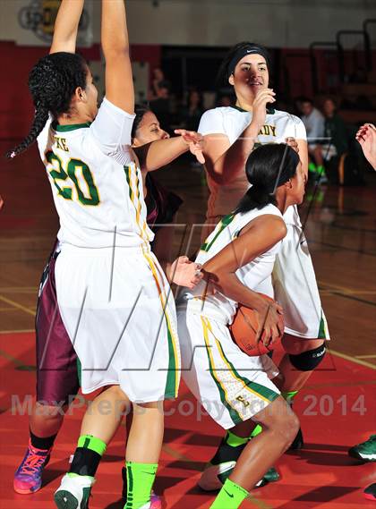 Thumbnail 3 in Granite Hills vs. Eisenhower (Lady Bears Holiday Classic) photogallery.